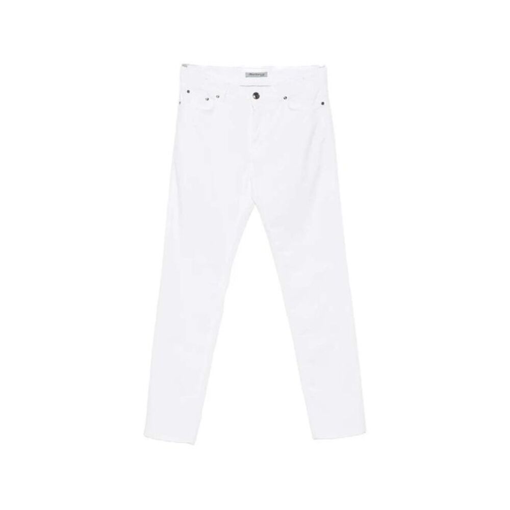 Sartorio Napoli Men Pants With Logo Patch